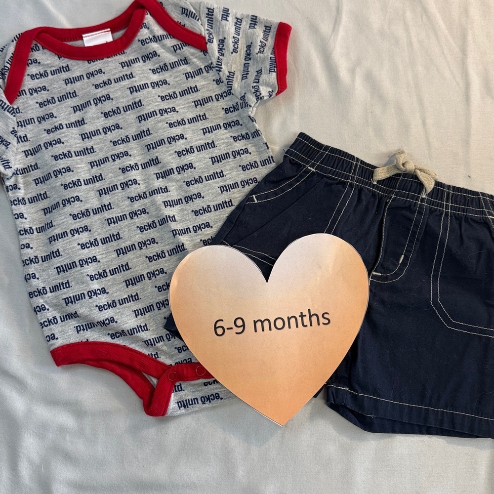 Ecko unltd and Koala Baby -  2 piece set. Size 6 to 9 months